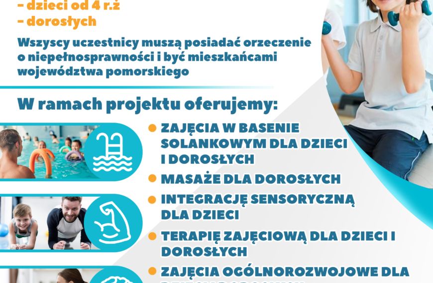 REKRUTACJA Zakończona: „Razem ćwiczymy na zdrowie II”– Szemud 2026