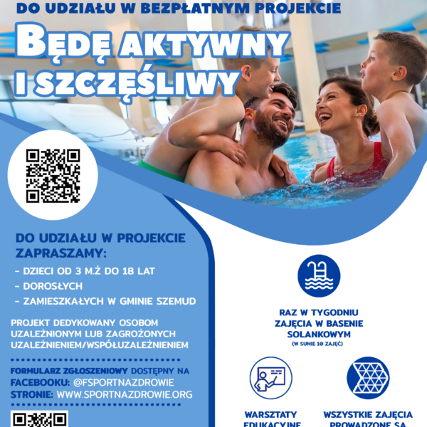 Rekrutacja zakończona: „Będę aktywny i&nbsp;szczęśliwy” SZEMUD 2026